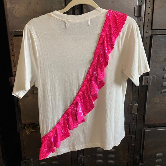 T-shirt with sequins - Picture 2 of 6